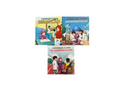 Pack Enfants – J’apprends à dire… (Bismillah, Astaghfiroullah, Al Hamdoulillah) – Édition MuslimKids