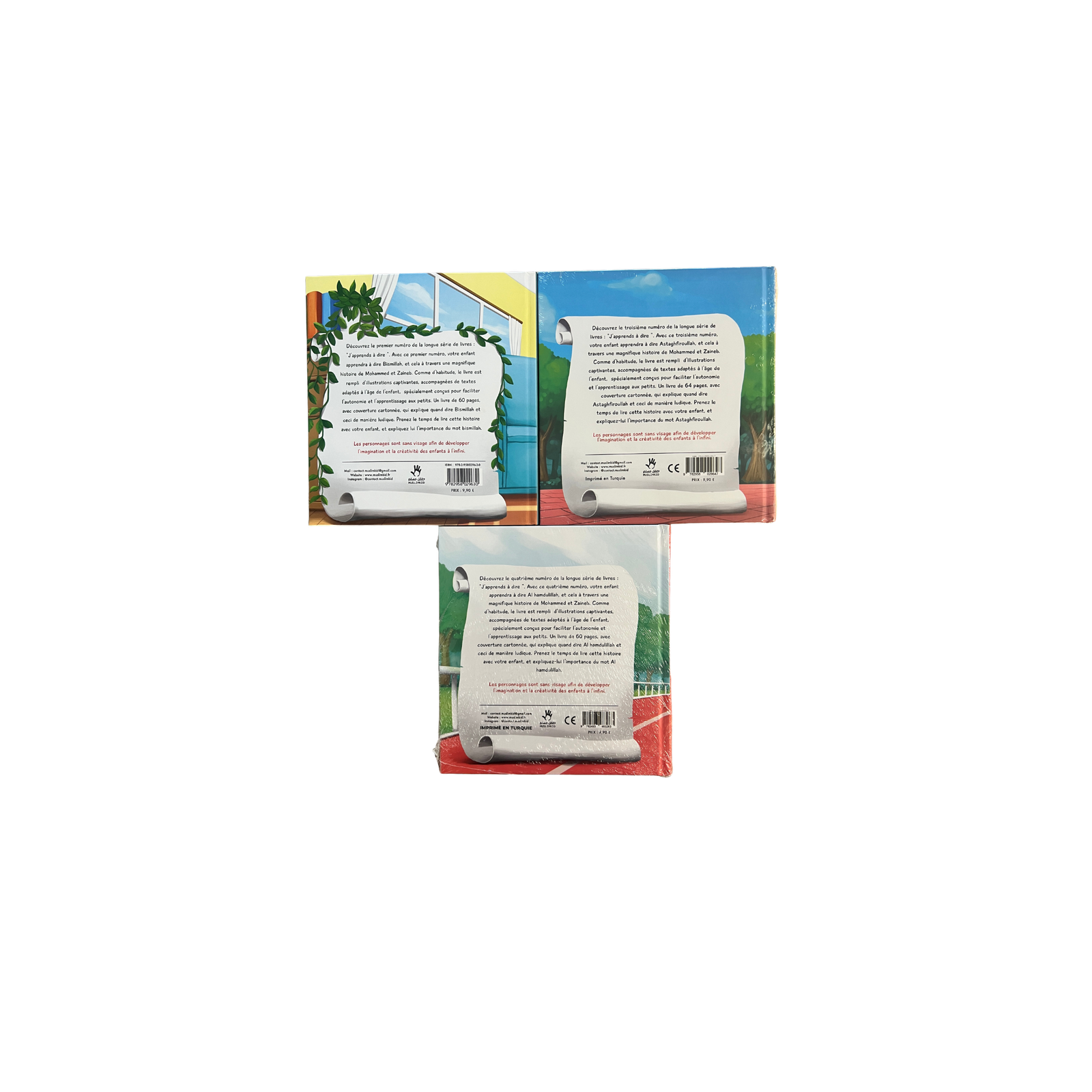 Pack Enfants – J’apprends à dire… (Bismillah, Astaghfiroullah, Al Hamdoulillah) – Édition MuslimKids – Image 2