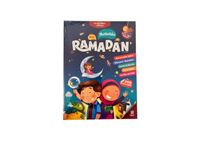 Mes activités de Ramadan – Livre d’activités éducatif à partir de 7 ans- 240 autocollants
