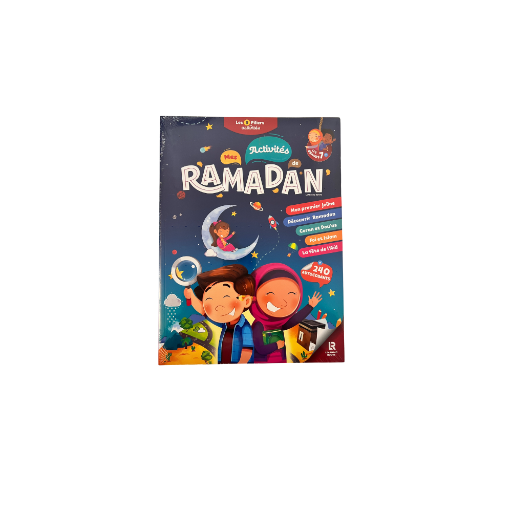 Mes activités de Ramadan – Livre d’activités éducatif à partir de 7 ans- 240 autocollants