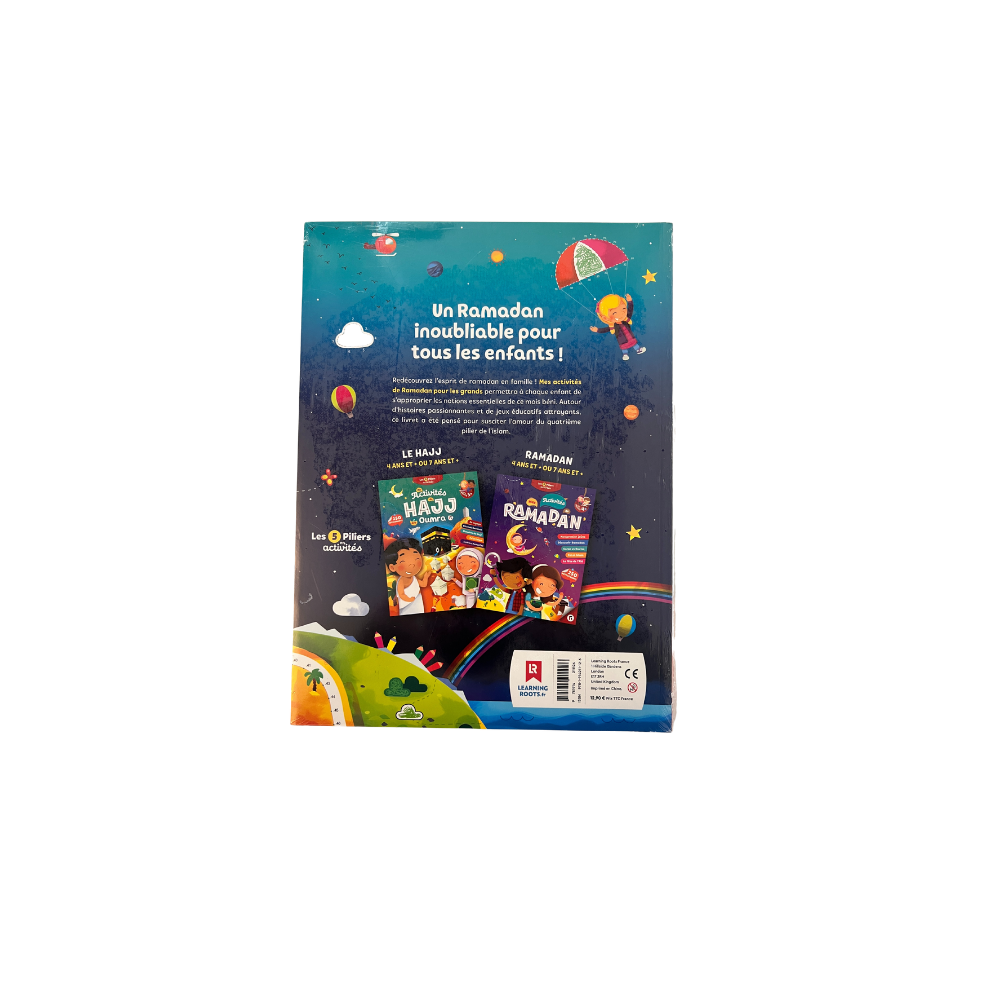 Mes activités de Ramadan – Livre d’activités éducatif à partir de 7 ans- 240 autocollants – Image 2