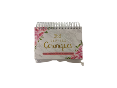 365 rappels Coranique - blanc minimaliste