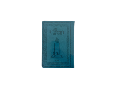 Le Noble Coran – Arabe & Traduction Française – bleu turquoise