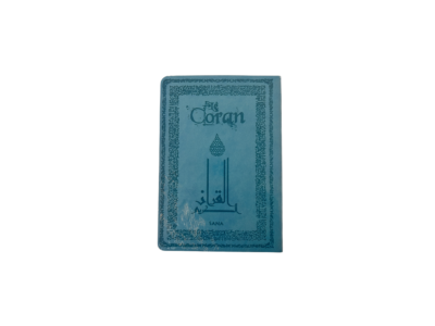 Le Noble Coran – Arabe & Traduction Française - Bleu clair – Couverture Souple