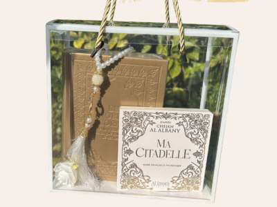 Coffret Cadeau – Coran Doré, Ma Citadelle, Tasbih & Décoration