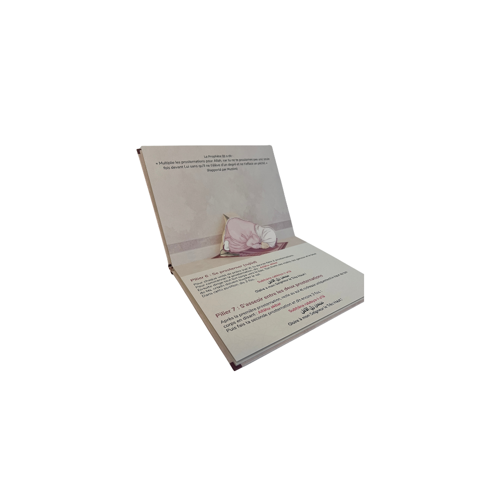 Livre pop-up : Venez à la prière – Apprentissage de la salat pour enfant - version fille – Image 3
