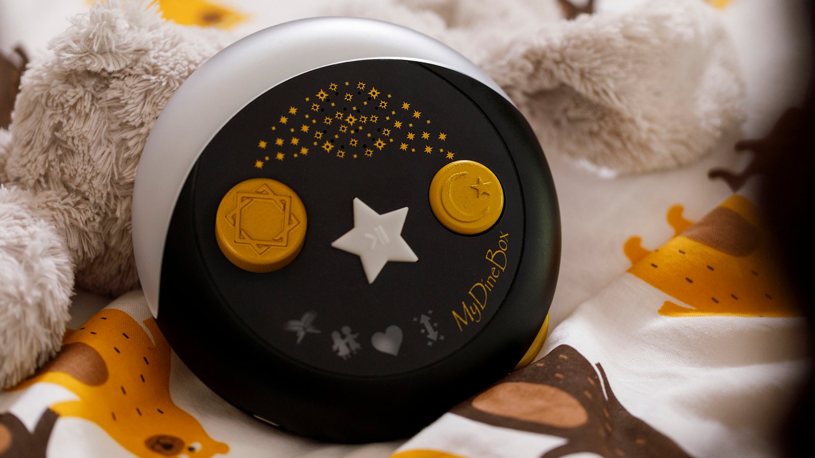 MyDineBox – Conteuse interactive & veilleuse éducative pour enfants