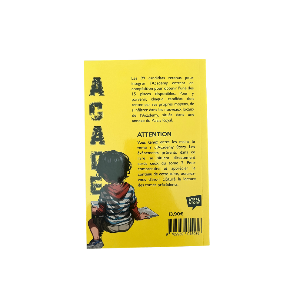 Academy Story – Tome 3 | Roman d’aventure pour adolescents – Image 2